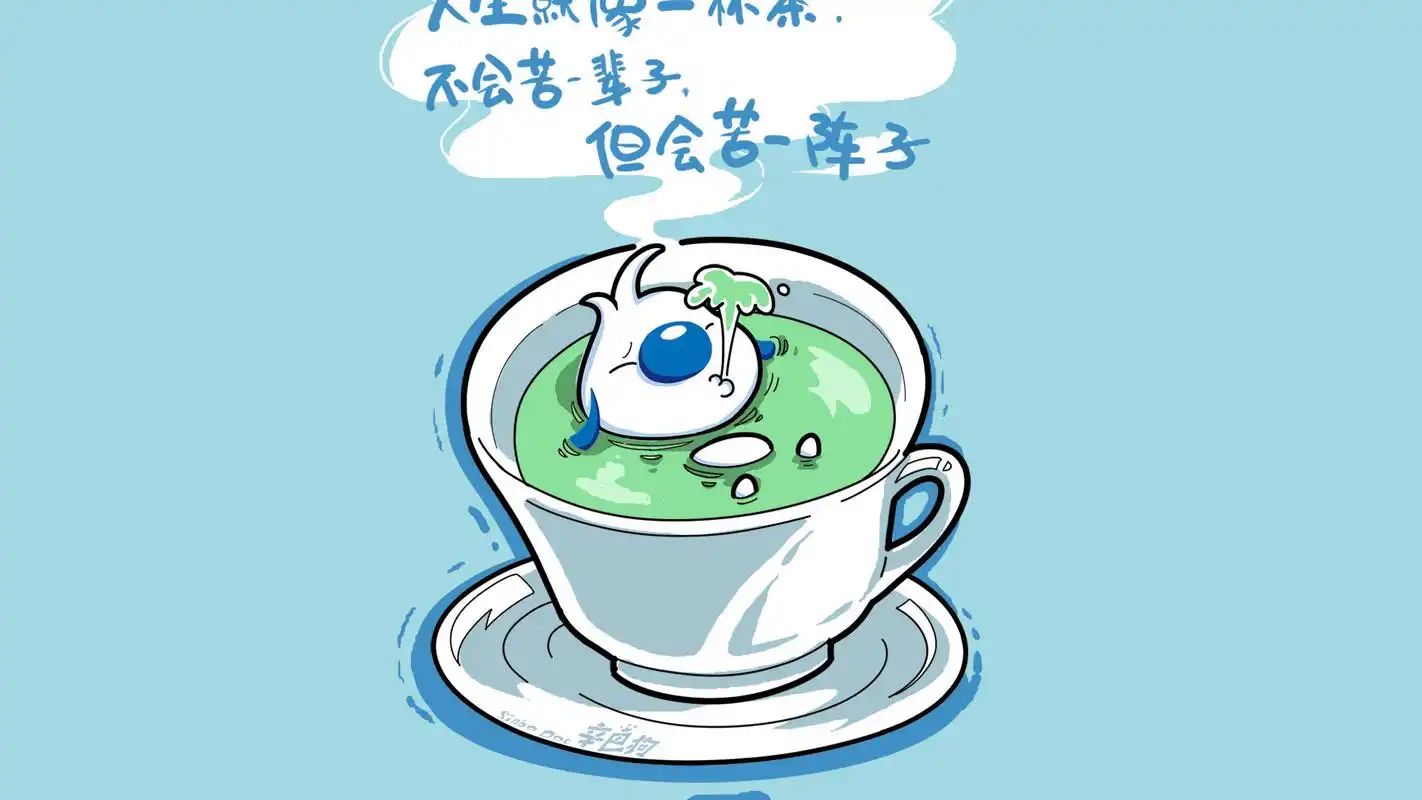 可爱辛巴狗微语录高清卡通图片电脑桌面壁纸下载第一辑