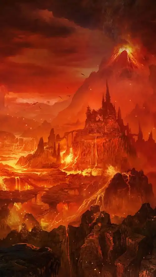 有哪些好看的红色系壁纸? - 知乎