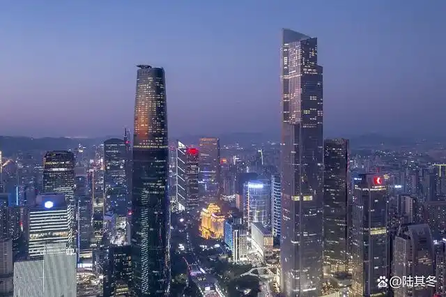 广州第二高楼,广州国际金融中心,广州地标建筑