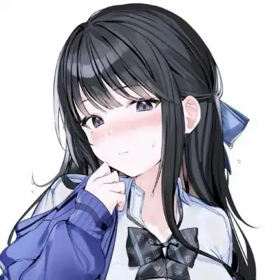 动漫女头|这样的黑发姐姐谁不爱_卡通动漫头像_我要个性网