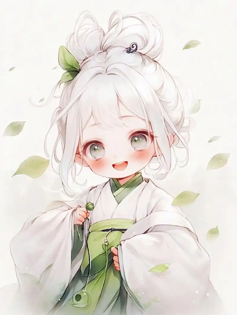 q版古风女生头像