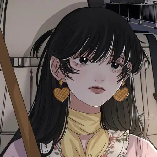 动漫女生头像 漫画:漆黑之花绽放之时 #冷瞳