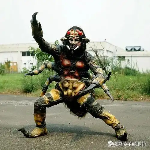 假面骑士black 戈鲁戈姆怪人介绍——蜘蛛怪人!最初对决的怪人!
