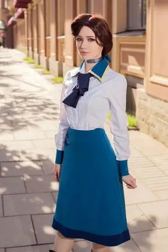 《生化奇兵》伊丽莎白cosplay 坚定青春美少女