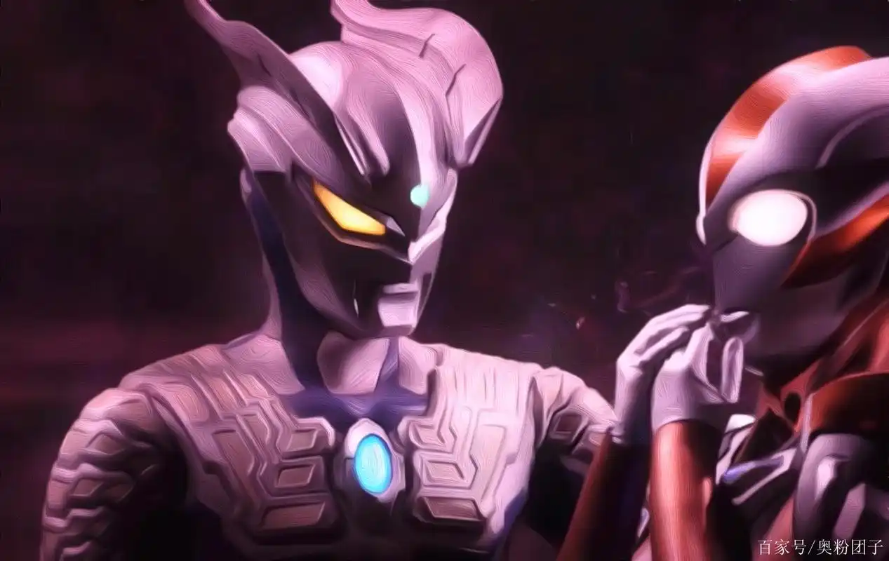 赛罗和格丽乔油画壁纸