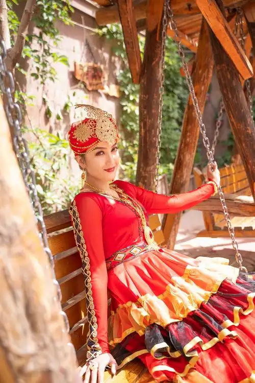 西域美人系列之小妮新疆维吾尔族小姐姐