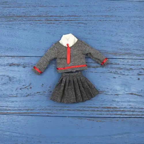 icy小布布娃娃衣服azone丽佳ob24小布娃学生校服娃娃