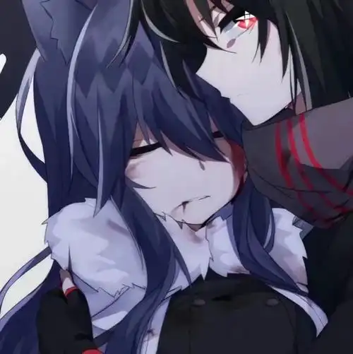 病娇暗黑向丧系闺蜜头像小众冷门款