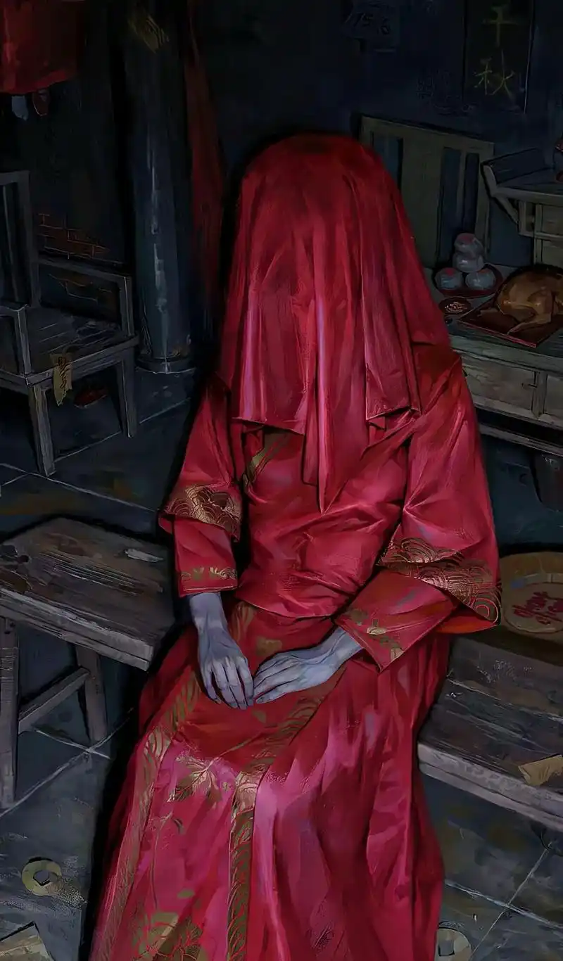 中式恐怖 #鬼新娘 #纸嫁衣 #胆小勿进 #惊悚悬疑 - 抖音
