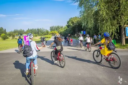 原创京南固安有一座自行车主题公园,因永定河得名,深受北京人喜爱