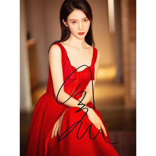 6寸  金晨   亲笔签名照片新款热门宣传照签名照 5   号