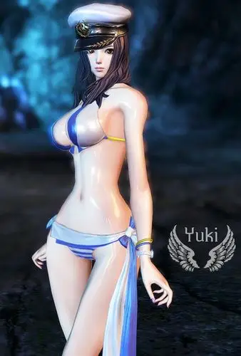 剑灵泳装天女秀火辣身材 新款时装展示