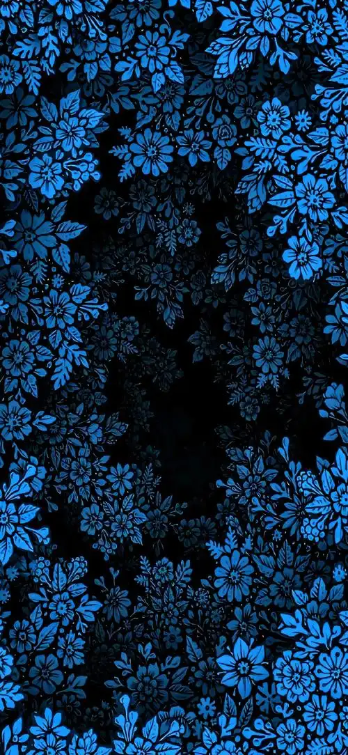 黑花壁纸  3d层次感 4d立体手机壁纸#高清壁纸精选