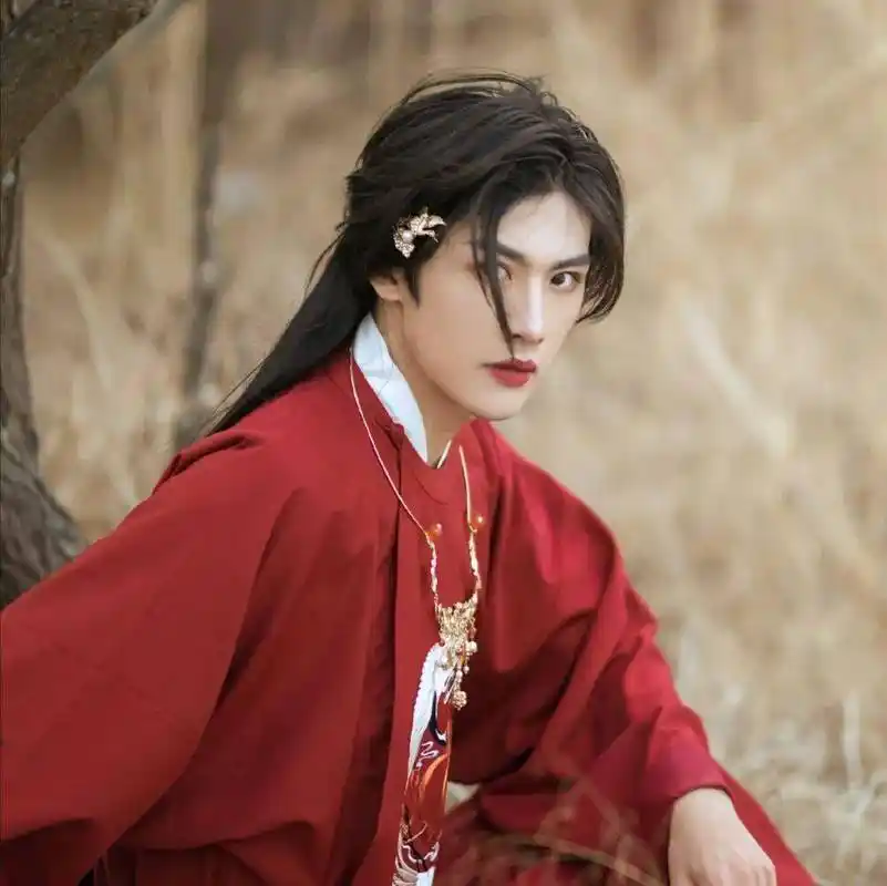 古风男生真人头像 | 67陌上少年,挥赋百折扇