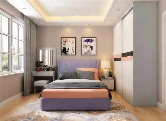 卧室现代梳妆台80平米装修