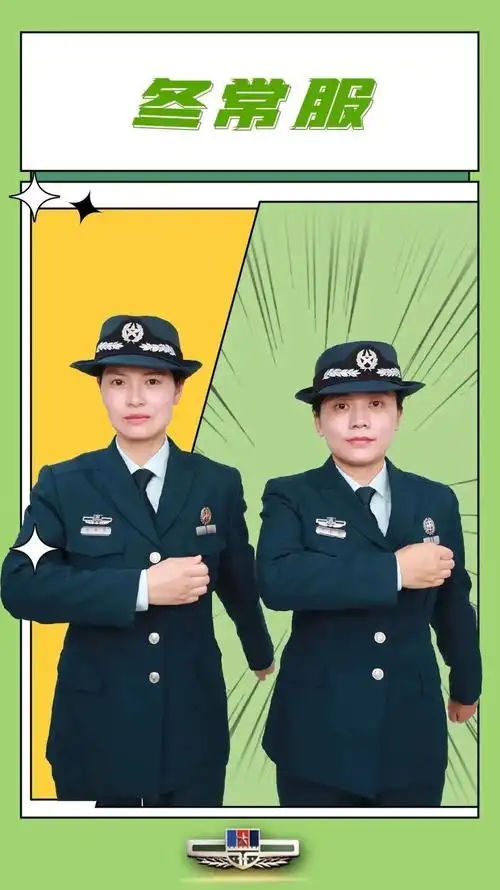 常服系列服装篇标志篇服饰与标志详细了解军队文职人员的"孔雀蓝"的