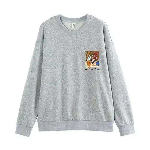 茵曼inman女士卫衣帽衫