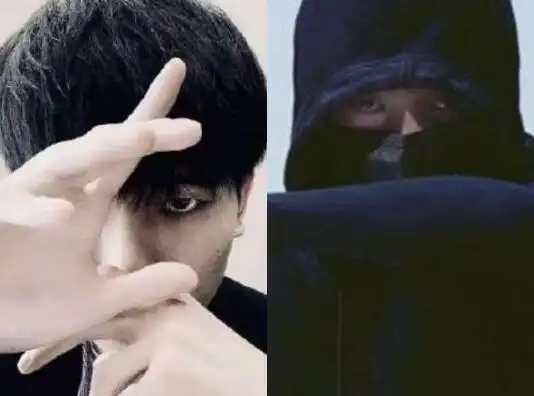 抖音黑脸v露脸的真人照片直播小四黑脸v到底是谁真实面目揭开本人图片