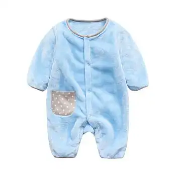 2018婴儿连体衣服男宝宝0岁3个月1春秋12春装6新生儿外出哈衣套装潮服