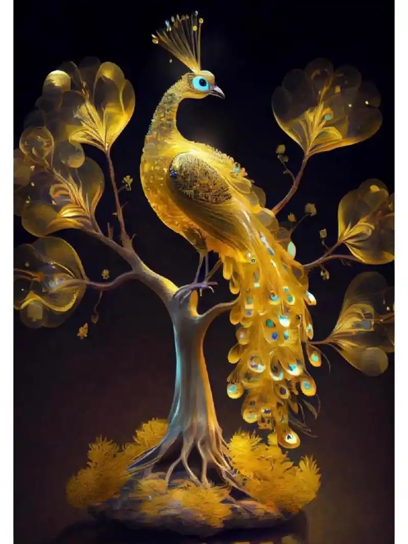 9种不同颜色的孔雀,象征着美丽,高贵 #萌宠# #动物