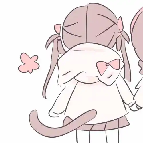 二次元闺蜜头像
