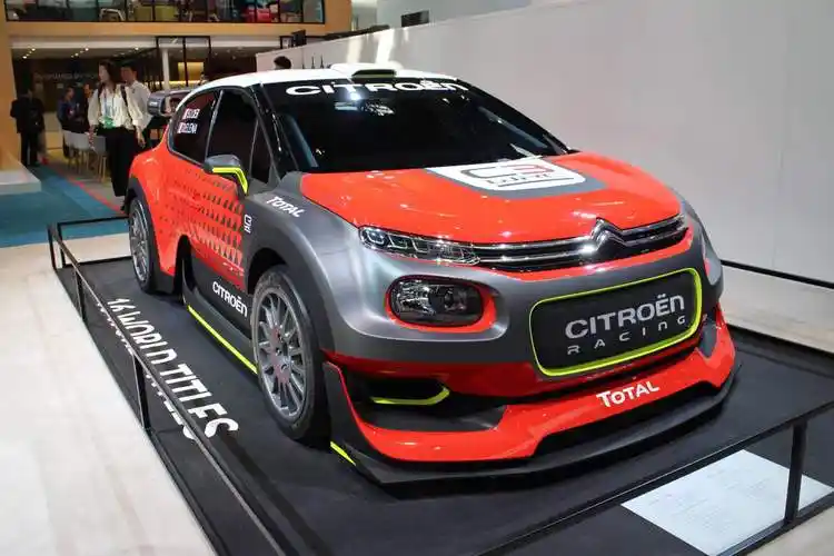 称雄拉力赛场 勒布战车雪铁龙c3 wrc北京车展亮相