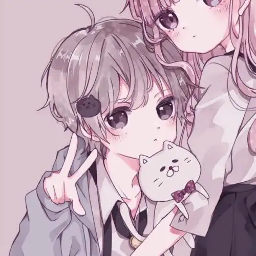 2022情侣头像情侣动漫可爱,实不相瞒我挺想你的