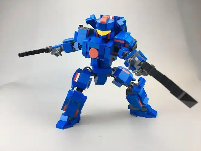 环太平洋危险流浪者机甲 积木机甲拼装玩具 鸟叔原创作品