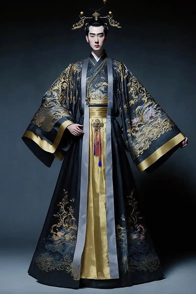 宝子们要的男版婚服来喽!凤凰于飞,龙凤呈祥.生活可以繁花似锦 - 抖音