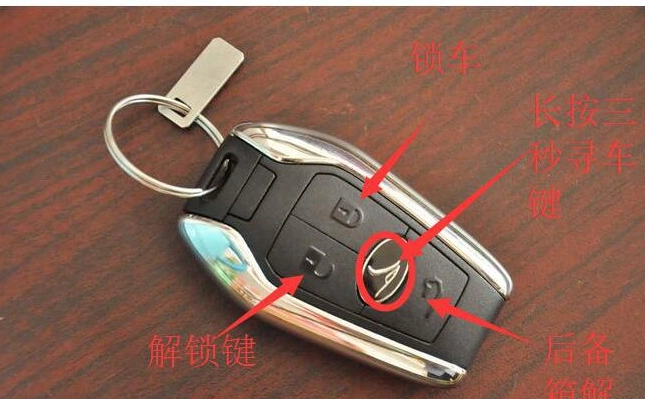 东南dx7锁匙有四个按键是有什么作用的