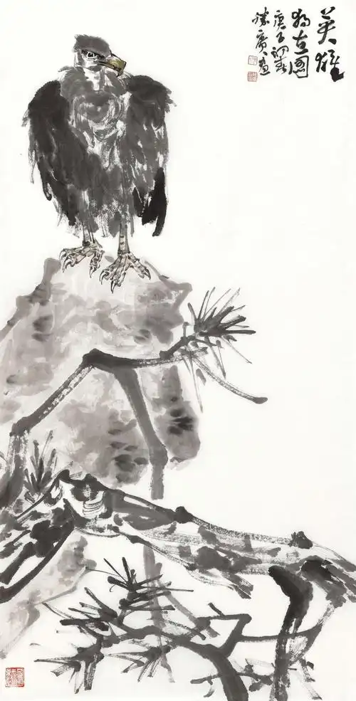 当代著名国画家陈胜广作品赏析