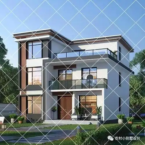 30套美感十足的三层现代风农村自建房别墅,回乡盖房优选现代别墅