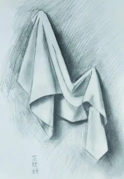 【跟我学美术】六上 6.15总校区 琳琳学院素描《布纹》