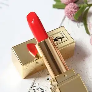 专柜正品 ysl圣罗兰方管纯口红1.3g 武媚娘橘红色13# 范冰冰