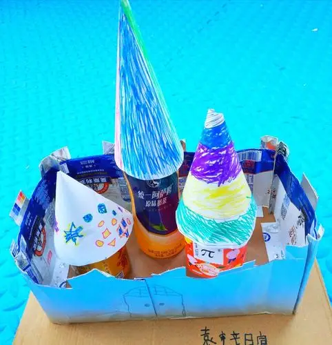 开阔眼界, 动动脑,绘一绘, 最具创意的城堡, 鞋盒,酸奶盒,卫生纸汀