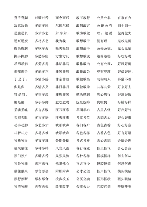 成语abac式大全.docx 10页