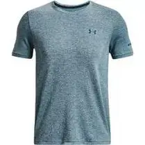 安德玛官方奥莱ua男子反光logo跑步健身训练休闲运动修身短袖t恤