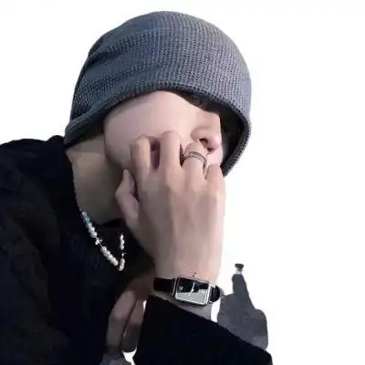 个性酷酷的潮男真人男生头像图片