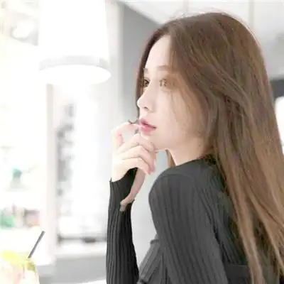 女生超唯美侧面头像大全2019 剩一点时间给我忘记你的笑