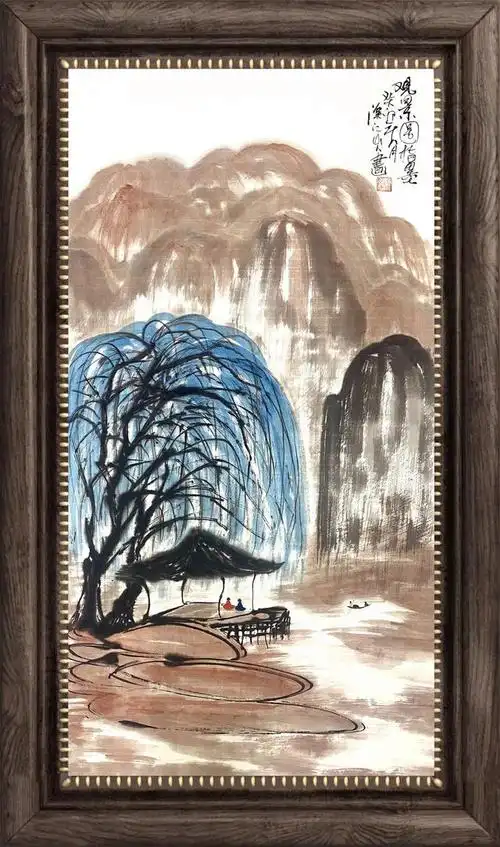 中国的山水画大约肇始于魏晋南北朝之际,千百年来虽高手辈出,画风迭变