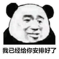 我已经给你安排好了 - 斗图表情包 - 金馆长表情