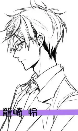 简笔画帅哥二次元动漫人物简笔画古代女生头像动漫女生侧脸伤感梦幻简