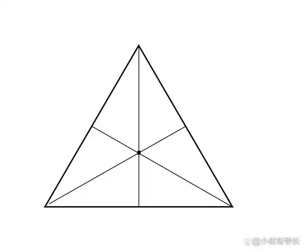 三角形分为直角三角形,锐角三角形与钝角三角形,他们的重心位置不同.