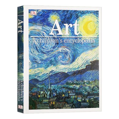 dk儿童艺术百科全书 精装大开本 art a childrens encyclopedia 英文