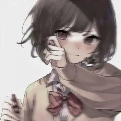 超稀有禁欲系高冷孤独动漫女生头像