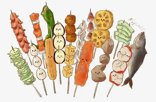 关键词 : 小吃,卡通,可爱,手绘,手绘炸串[声明] 觅元素该素材为共享