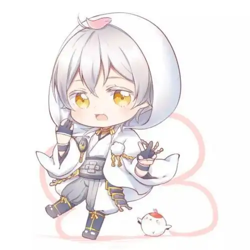 二次元q版男生可爱头像