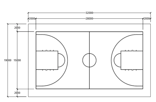 名称网球场布灯方案