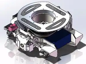 一种举升式agv(悬挂减震版)