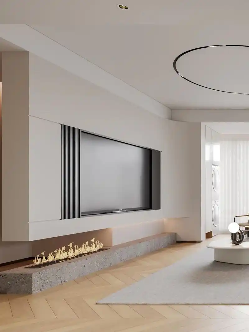 奶油极简风装修效果图,一秒沦陷的极致舒适.